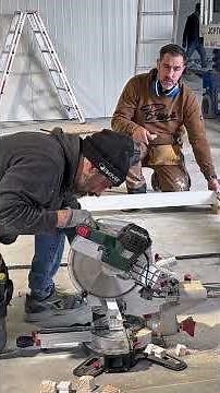 Astuce simple pour couper ses cadres de porte 🚪