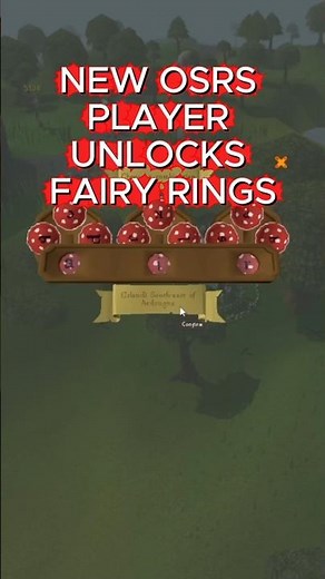 NEW OSRS PLAYER UNLOCKS FAIRY RINGS DAY 4 #osrs #gaming