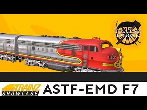 Trainz Showcase EP:1 ATSF Santa Fe F7