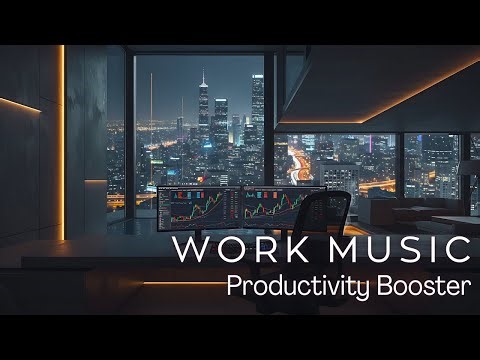Work Music for Boost Productivity | Chillwave Focus Ambient for Enhanced Concentration