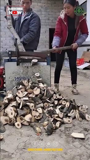 Amazing new Wood Chipping Machine