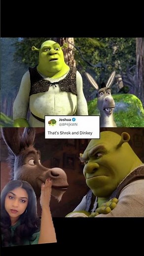 Dreamworks did this to Shrek and Donkey 💔 #shrek