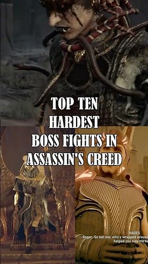 Top Ten Hardest Assassin's Creed Boss Fights