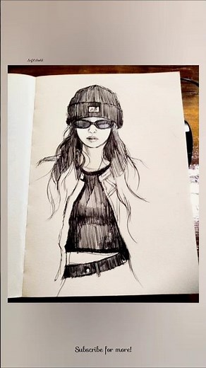 ✨ Girls Outfit Sketch Design Ideas 👗 | Easy & Aesthetic Fashion Drawings ✏️💖
