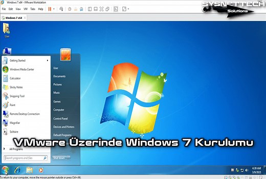 VMware Workstation ile Windows 7 Kurulumu | Tüm Rehber!