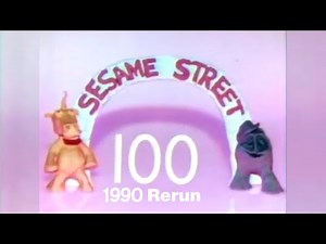 Sesame Street: Episode 100 Ending and Funding (1990 Rerun for ‪@Noemirivera8129‬)