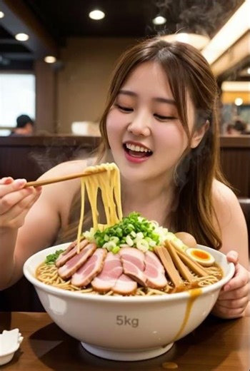 FINISHING 5KG RAMEN! | Official Eating Challenge #RamenChallenge #Mukbang #eatingchallenge #shorts