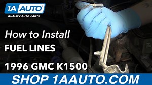 How to Replace Fuel Lines 1988-98 GMC K1500