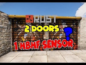 Rust Electricity Tutorial - Can 1 HBHF Sensor Open 2 Doors?