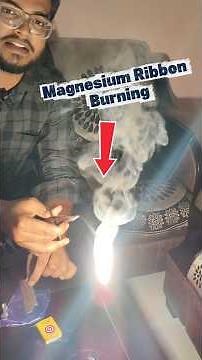 The Magic Flame of Magnesium 🔥 #class10science #shorts #experiment