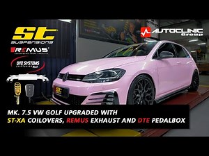 The Mods You Need On Your Mk. 7 VW Golf 1.4T | ST Coilovers, Remus Exhaust & DTE PedalBox