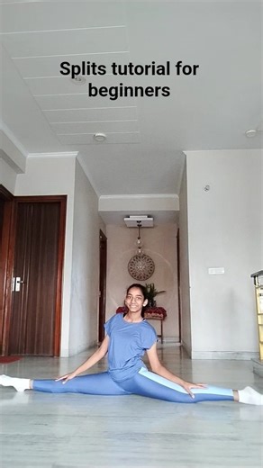 Splits tutorial for beginners🔥 #flexibility #split #yoga #dance #gymnast #shorts