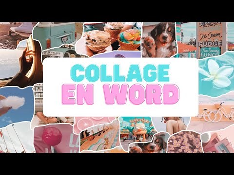 Collage aesthetic en Word 💗