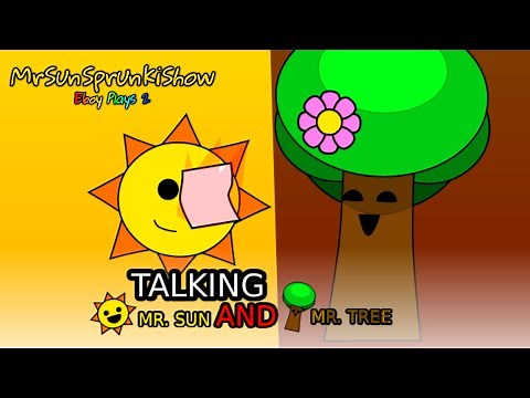 Talking Tom Cat but with Mr Sun and Mr Tree [Sprunki: Talking Mr Sun and Mr Tree]