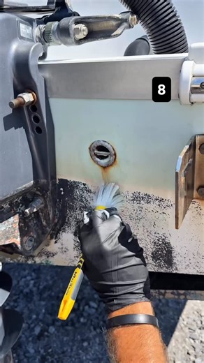 Drake Robert | Boat Detailing Tips | Got rust? Not anymore… . #boatdetailing #marinedetailing #detailing #revivalmarinecare | Instagram