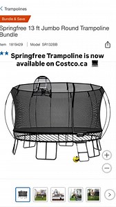 6 comments | The 13’ All Black Springfree Jumbo Round Trampoline...