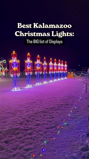 Our BEST Kalamazoo Christmas Lights guide is here - packed with the brightest displays easy driving routes. 🚗💡 🎄 Gull Meadow Farms 🍎 Crane Orchards 🦌 Reindeer Ranch 🌾 Celery Flats 🌟 Bronson Park ❄️ Silvergrass Holiday Lights 🎆 Light Up the Bluff … and so many more! See the full list of SWMI’s best displays here! ✨ https://kzookids.com/christmas-lights-kalamazoo/ | KZOO KIDS