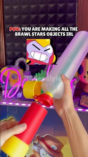 MAKING ALL THE BRAWL STARS OBJECTS IRL #brawlstars #3dprinting
