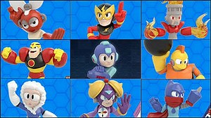 Mega Man The Board Game, the official board game of Rockman who gathered boss characters such as cut man
