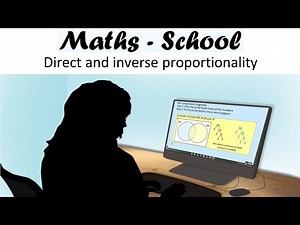 Maths-School : Direct and inverse proportional change