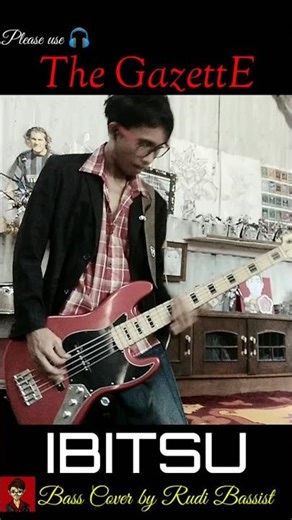 the Gazette - ibitsu (bass cover) please use 🎧 #bassline #thegazette #ibitsu #japanese #jcraft