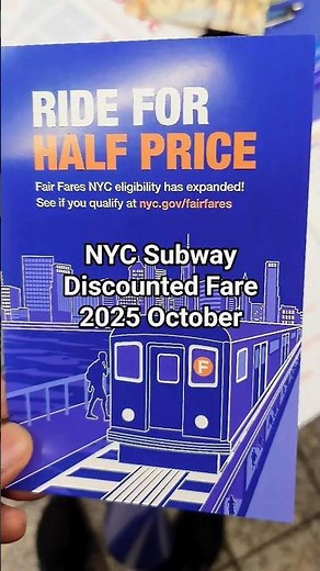 New York City has Discounted Subway Information Times Square NYC 2025 October