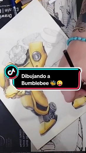 Dibujando a Bumblebee 🐝😉