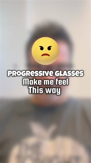 3.4K views · 28 reactions | A warning before you buy progressive glasses.  Mickey has a problem that did not occur until he started wearing his brand new progressive glasses. So know this could happen to you….  Have you tried the new progressive glasses? Let us know your thoughts… don’t like them??  邏 #progressiveglasses #productreview #funny #funnyreels #reviews #funnyreelsvideo | Comedian Mickey Bell | Facebook