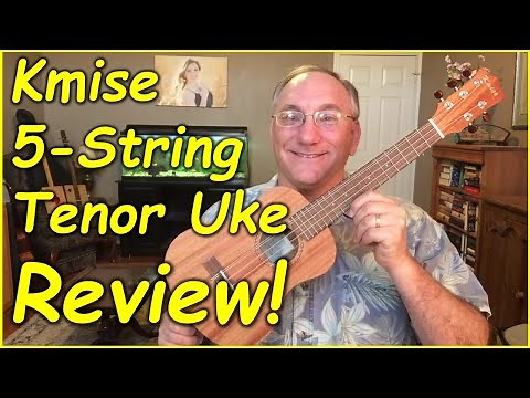 Kmise 5 string tenor ukulele review. That extra string gives the ukulele a fuller sound!
