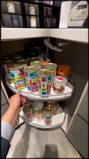 Smart Kitchen Corner Storage Ideas That Make Awkward Cabinets Finally Useful #interiordesign