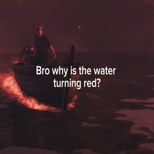 Why Is the Water Turning Red in Resident Evil?