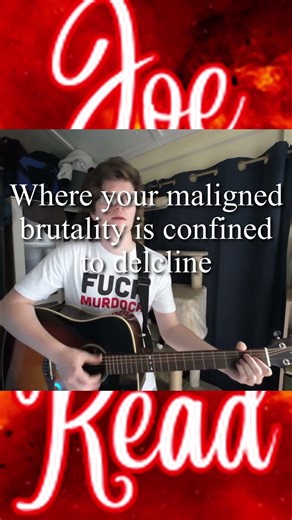 Wrote a song, too bad I can't sing #protestsongs #acoustic#singersongwriter