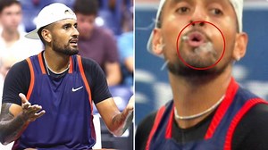 Kyrgios complains of marijuana in the crowd