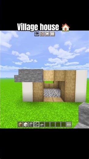 Minecraft village house 🏠 #minecraft