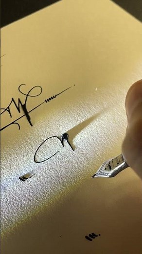 How to sign the letter W?