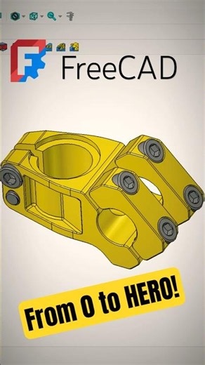 FreeCAD 1.1 : From 0 to HERO 🚀 (The Ultimate Beginner tutorial)