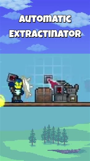 How to make an Automatic Extractinator in Terraria