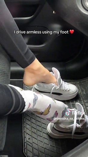 Driving Armless: My Journey with Foot Control