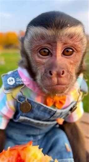 Bunnies Ran When Peach Exploded 🐰💨 Monkey Still Sad 🍑😭