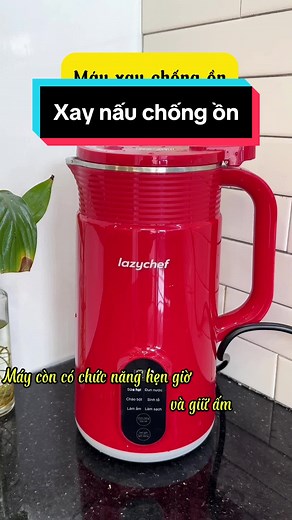 Máy làm sữa hạt đa năng 5 trong 1 từ Lazychef
