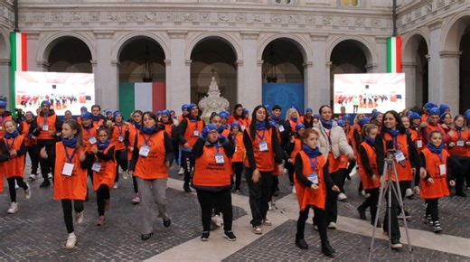 Special Olympics: Flash mob a Palazzo Chigi nella Giornata dei diritti delle persone con disabilità