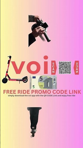Voi Scooter Promo Code ( 2025 ) Free ride