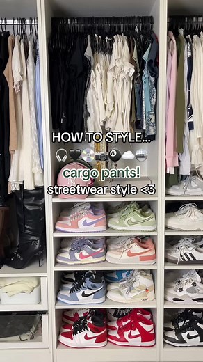 How to Style Cargo Pants: Stussy Hoodie & Adidas Sambas