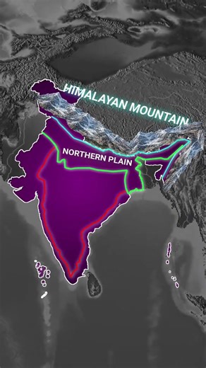 Physiographic Divisions of India #shorts