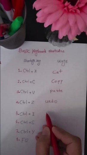 Basic computer skills. #computer . #skills ##study #school