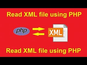 read xml file using php
