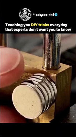 How to break a lock with magnet