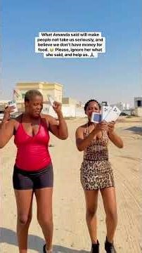 I don’t know why Amanda went off topic, 🤦 nobody will take us seriously, and believe that we don’t