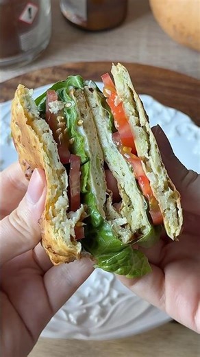 Avocado burger healthy and high protein. Easy recipe #healthylifestyle
