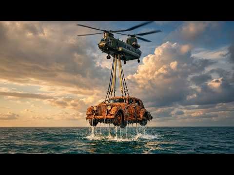 ASMR Restoration — Submerged Rolls-Royce 1930s Shipwreck to Masterpiece